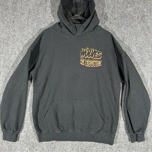 Black Sweatshirt Hoodie‎ with Graphic Design